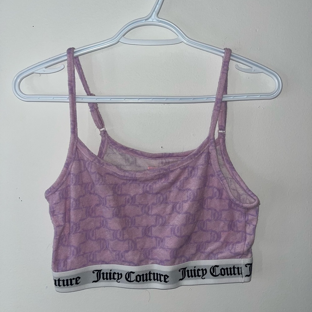 Juicy Couture Lavender Pyjama Set with Logo Waistband - Picture 2 of 7